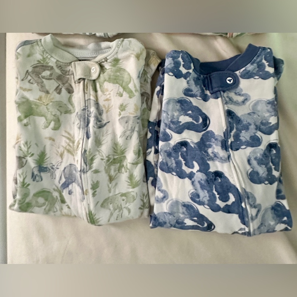 Organic Cotton Footed Sleepers